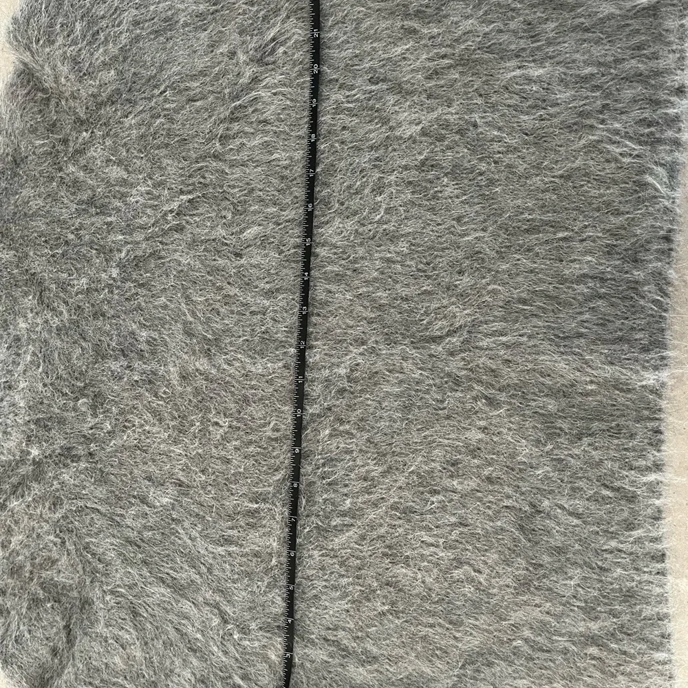 Toteme Gray Alpaca Boxy Wool Sweater Medium M RARE Soft Luxury - Picture 11 of 12